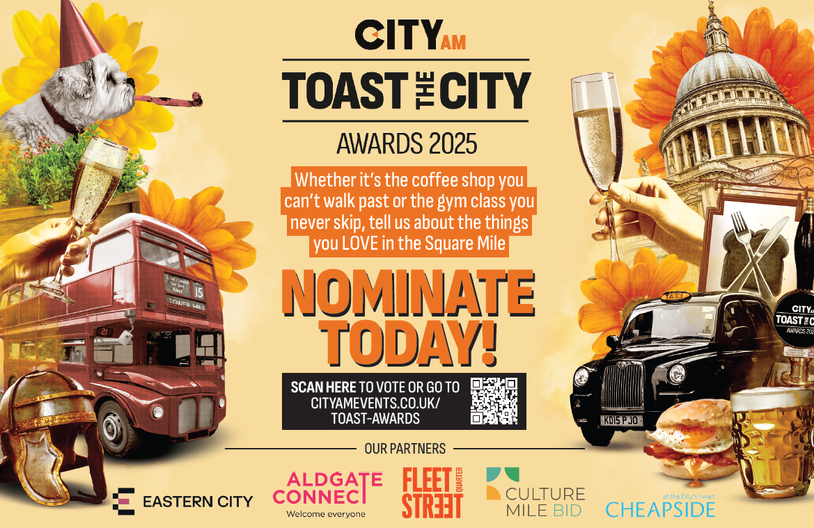 City BIDs sponsor City AM’s Toast The City Awards