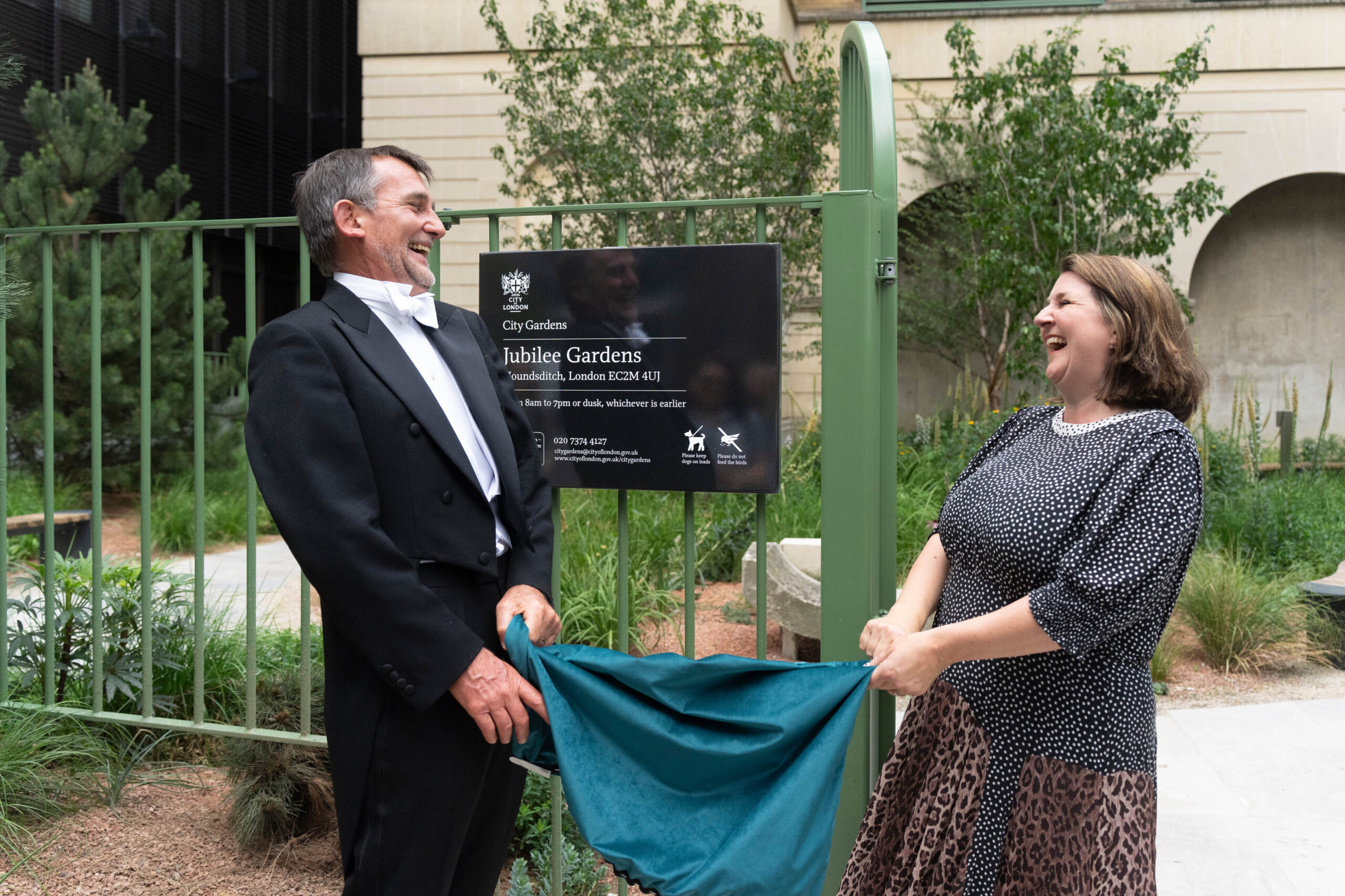 Eastern City Business Improvement District Partners With City Of London Corporation To Launch Jubilee Gardens