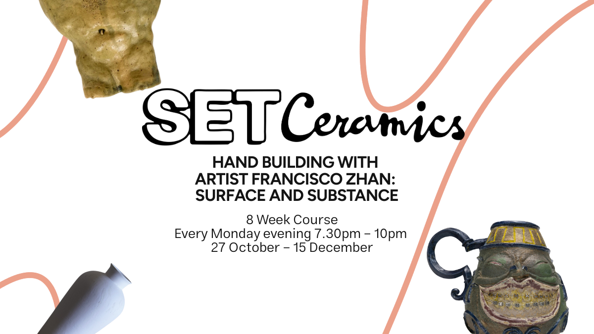 Hand Building: Surface & Substance – 8 week course with Artist Francisco Zhan
