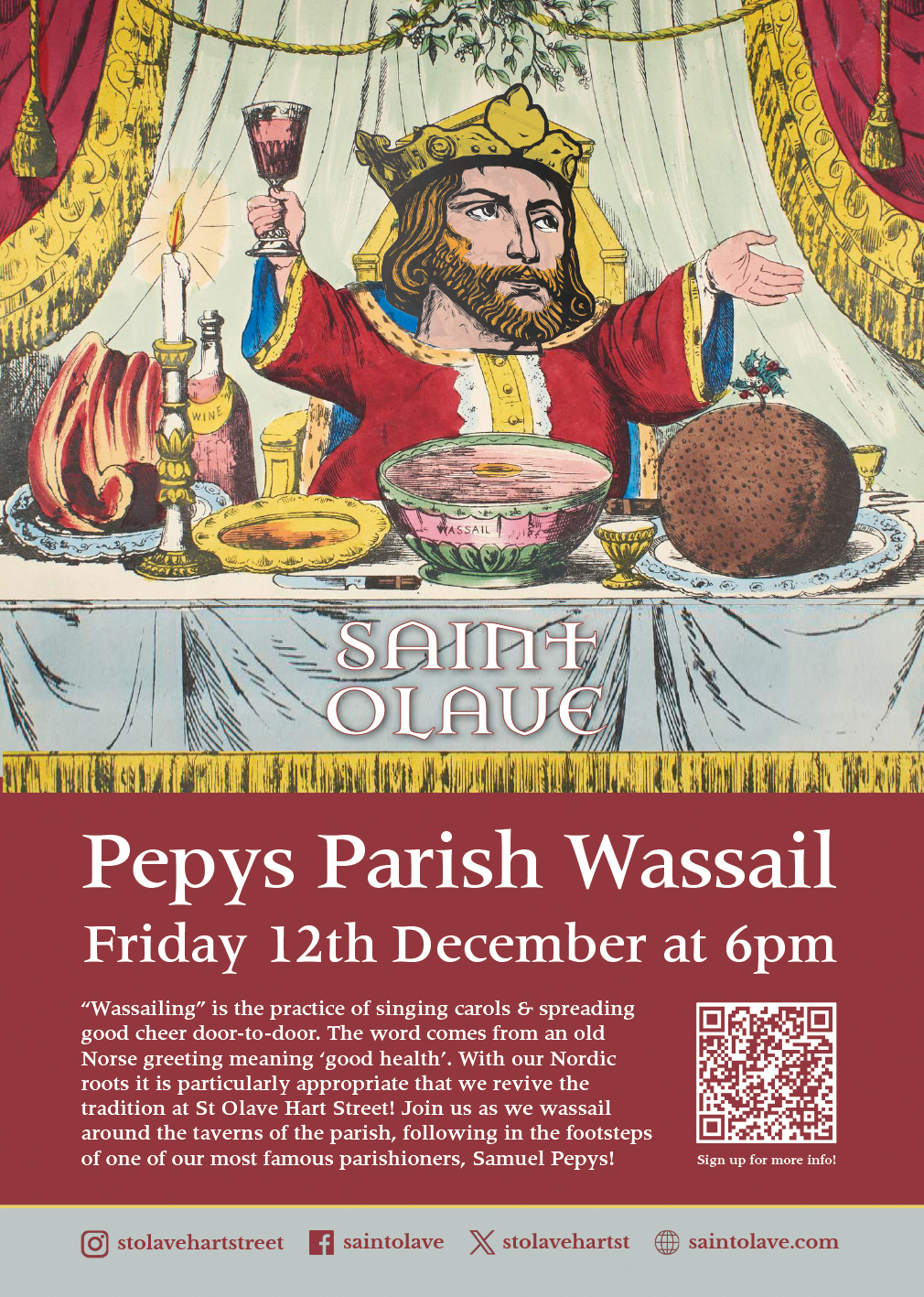 Saint Olave Pepys Parish Wassail
