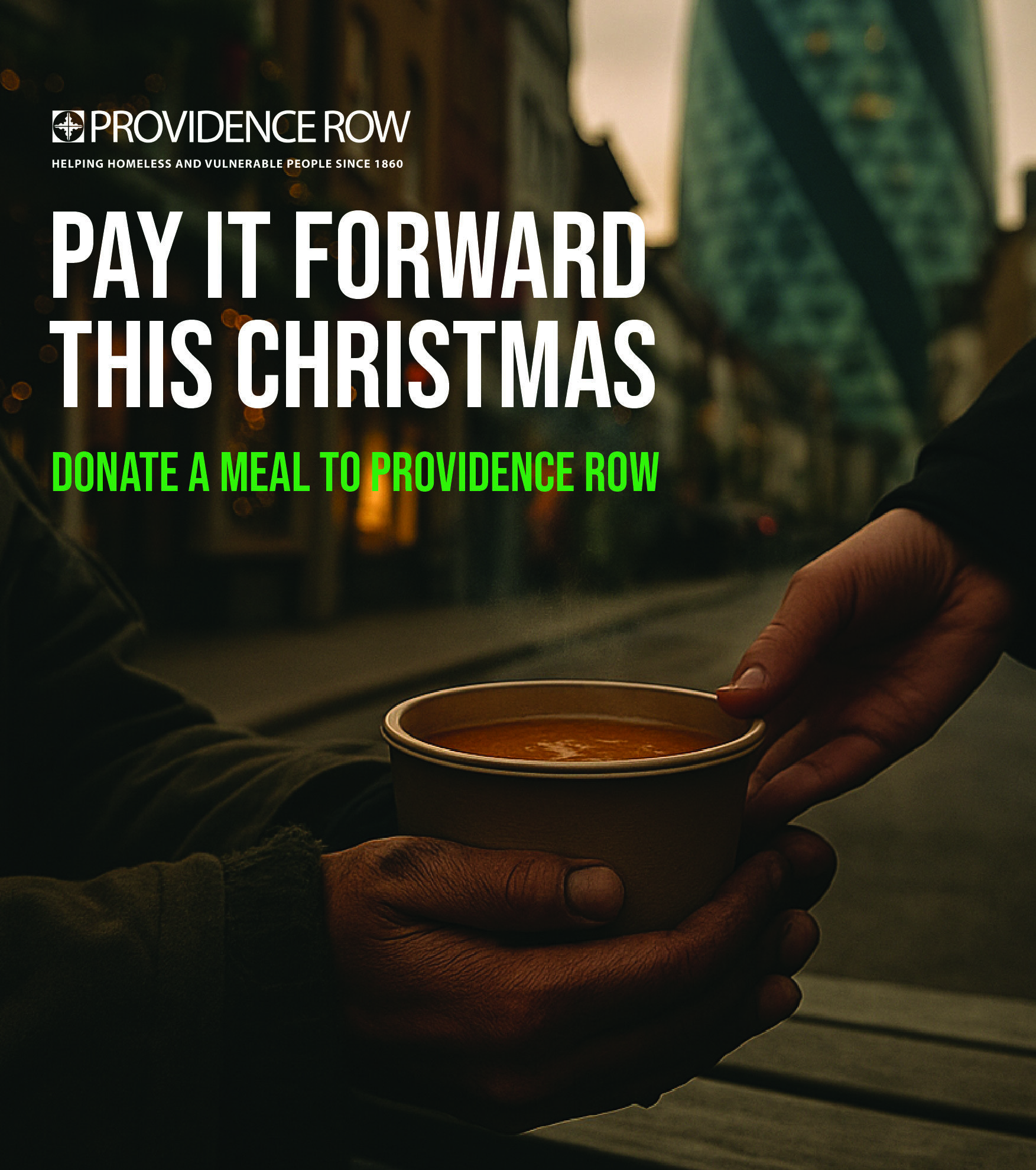 Supporting Providence Row this Christmas