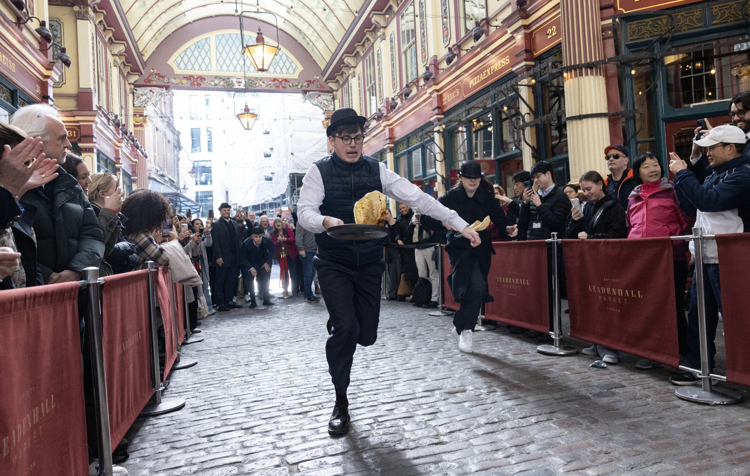 Pancake Day Race returns to Leadenhall Market