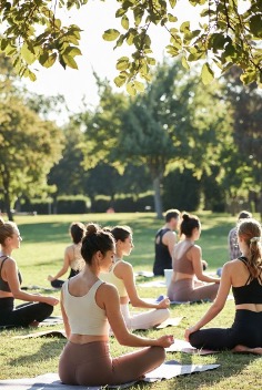 Eastern City Yoga in the City Garden