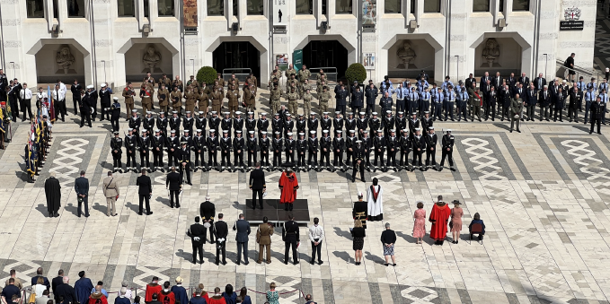 Annual Armed Forces Flag Raising Ceremony