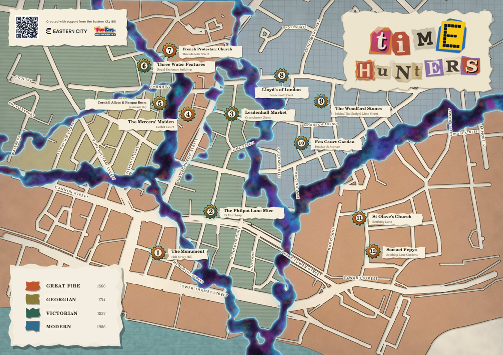 Free Self-Guided History Walks around the City of London